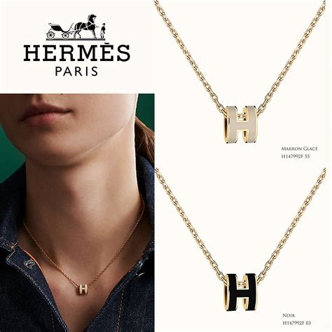 hermes mini pop h necklace price|Hermes pop h pendant necklace.